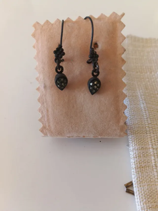 Pendientes de plata con detalles