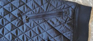 Chaqueta acolchada Zara azul hombre