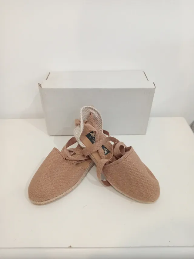 Alpargatas Valencianas Camel Talla 33