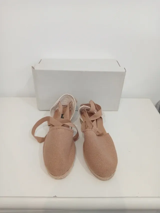 Alpargatas Valencianas Camel Talla 33