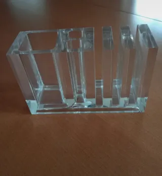 Organizzatore portapenne Guzzini trasparente