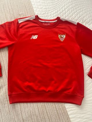 Sudadera Sevilla FC New Balance Roja