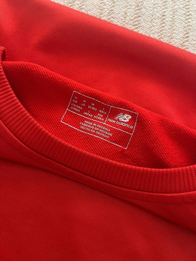 Sudadera Sevilla FC New Balance Roja