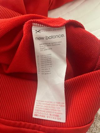Sudadera Sevilla FC New Balance Roja