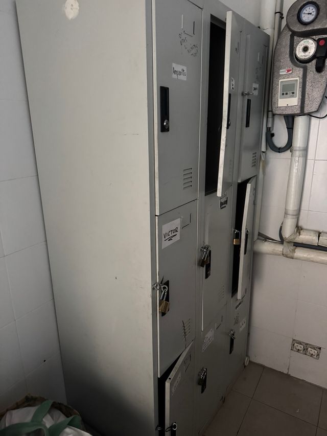 Taquillas metálicas para restaurante