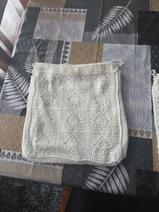 Bolsa de ganchillo hecha a mano