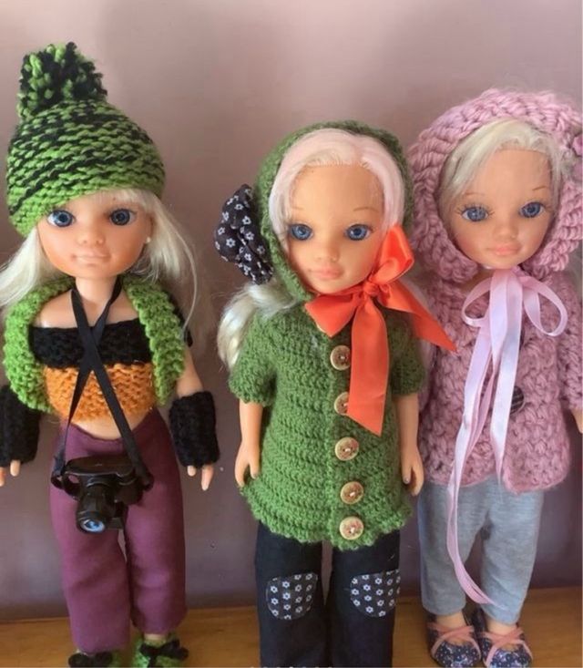 Lote Muñecas Nancy algunas ropa a mano