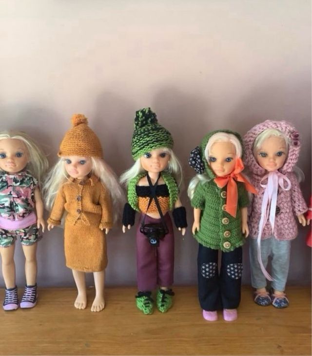 Lote Muñecas Nancy algunas ropa a mano