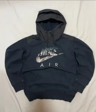 Sudadera Hoodie Classic Retro Nike AIR NegroAzul M