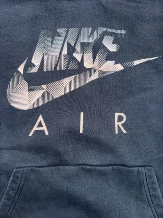 Sudadera Hoodie Classic Retro Nike AIR NegroAzul M