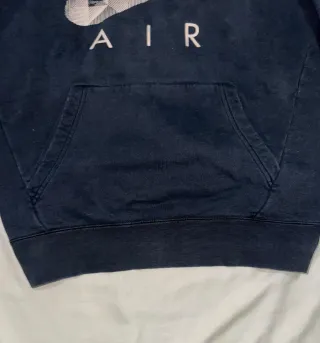 Sudadera Hoodie Classic Retro Nike AIR NegroAzul M