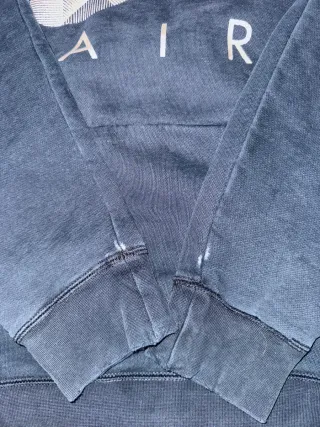 Sudadera Hoodie Classic Retro Nike AIR NegroAzul M