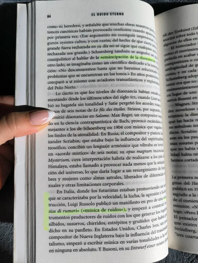 El ruido eterno: Escuchar al siglo XX a través ...