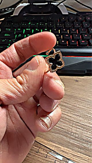 Conjunto Trebol van cleef dorado REGALO ANILLO