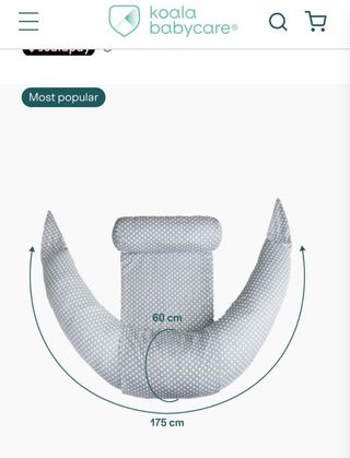 Cojín embarazo y lactancia Koala Babycare