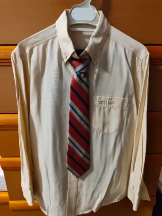 Traje completo de comunión para niño azul marino