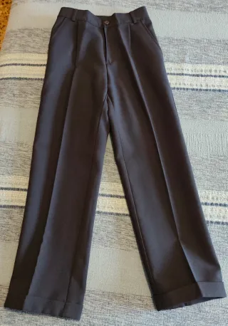 Traje completo de comunión para niño azul marino