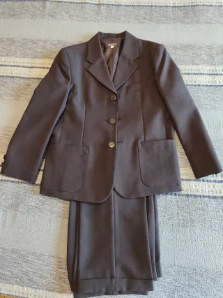 Traje completo de comunión para niño azul marino