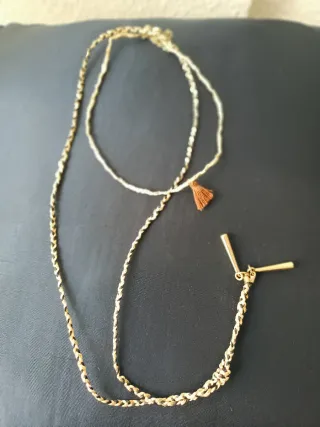 3 Gargantillas Plateadas