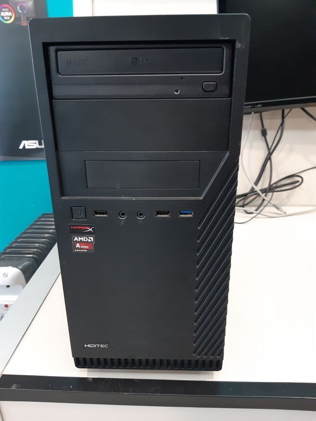 PC Ordenador Windows 10 Negro