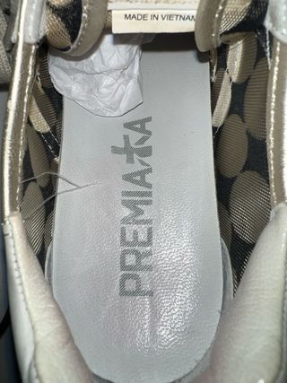 Premiata Donna Sneakers Nero Oro