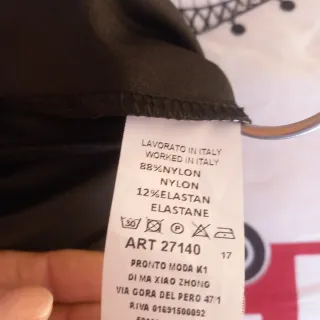 Vestito lungo Made in Italy