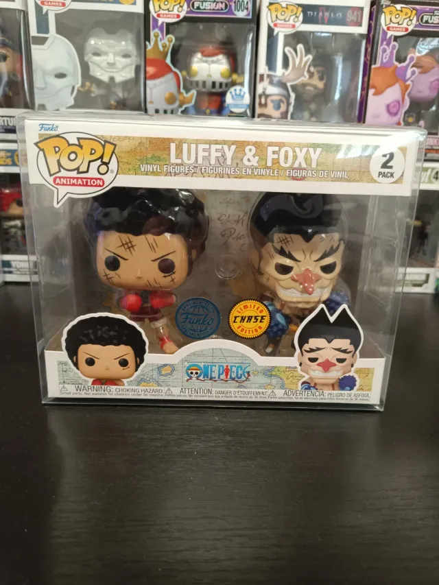 Funko Pop Luffy & Foxy Chase 