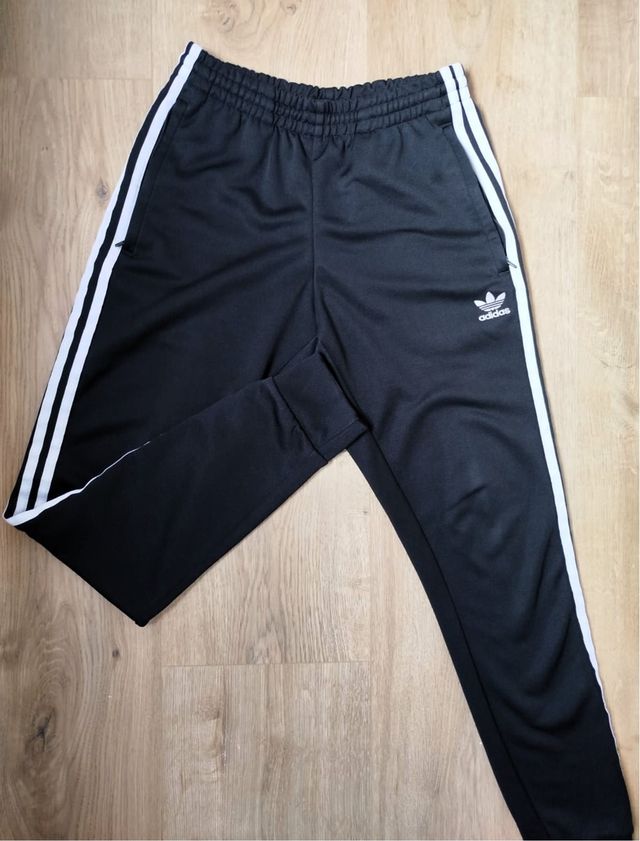 Pantalón Adidas Retro Vintage Negro