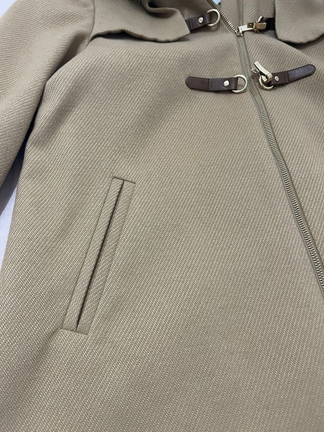 Abrigo paño Springfield con capucha