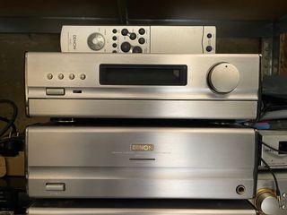 preamplificatore e finale Denon