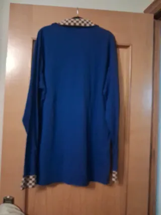 Polo Louis Vuitton Azul Cuadros