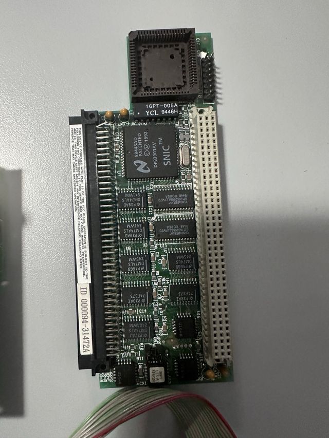 Tarjeta Ethernet Asante Macintosh SE