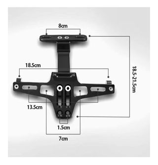 Portamatriculas Universal