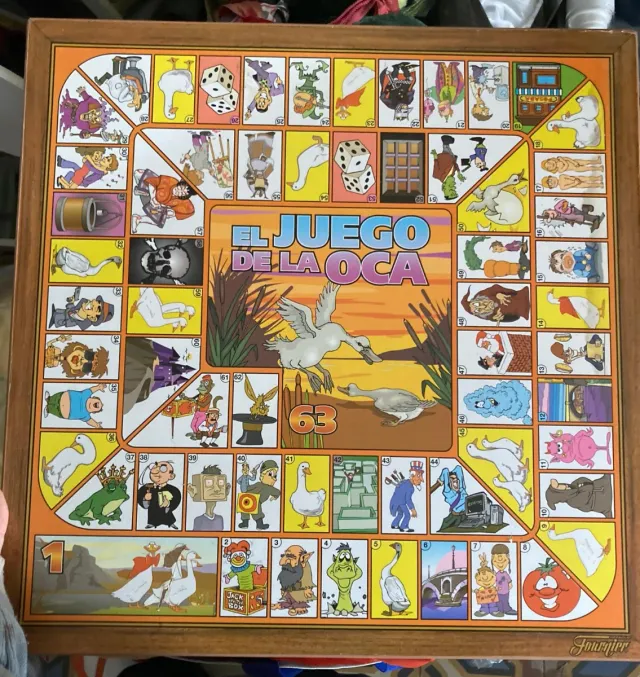 Tablero fournier Oca - parchís reversible