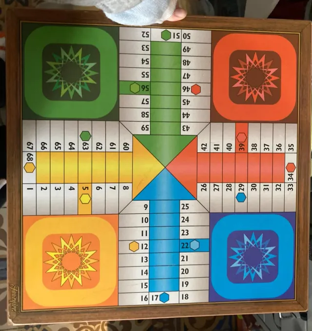 Tablero fournier Oca - parchís reversible