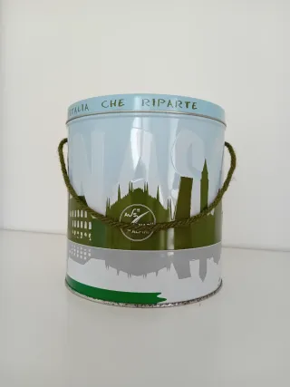 Scatola di latta con coperchio,Ass.ne Naz.le Alpin