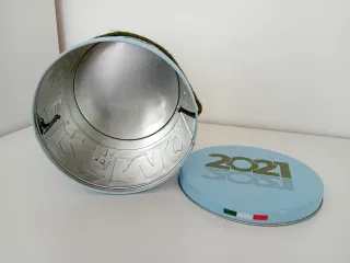 Scatola di latta con coperchio,Ass.ne Naz.le Alpin