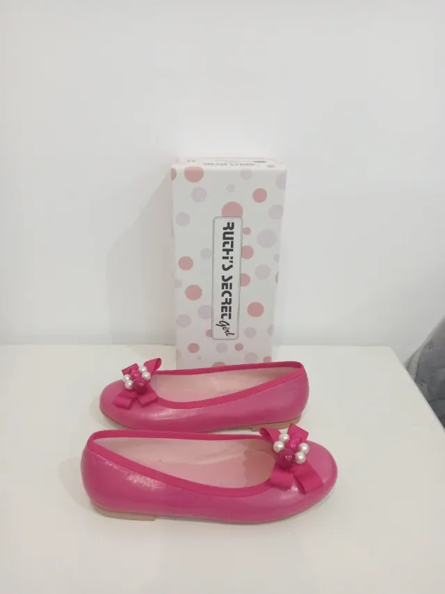 Manoletinas Fucsia Talla 33