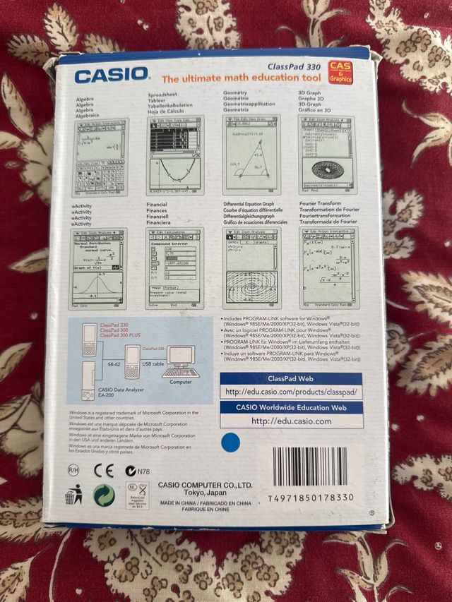 Calculadora Gráfica Casio ClassPad 330