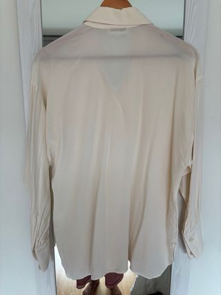 Camisa Yves Saint Laurent Talla 42 Beige