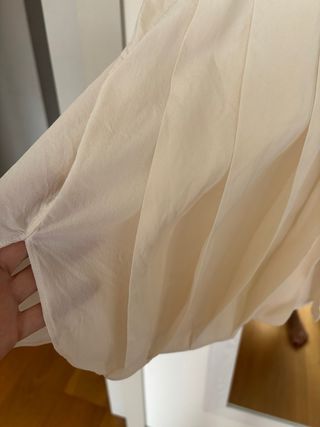 Camisa Yves Saint Laurent Talla 42 Beige