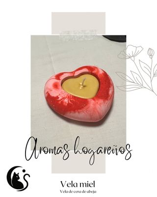 Candela a forma di cuore