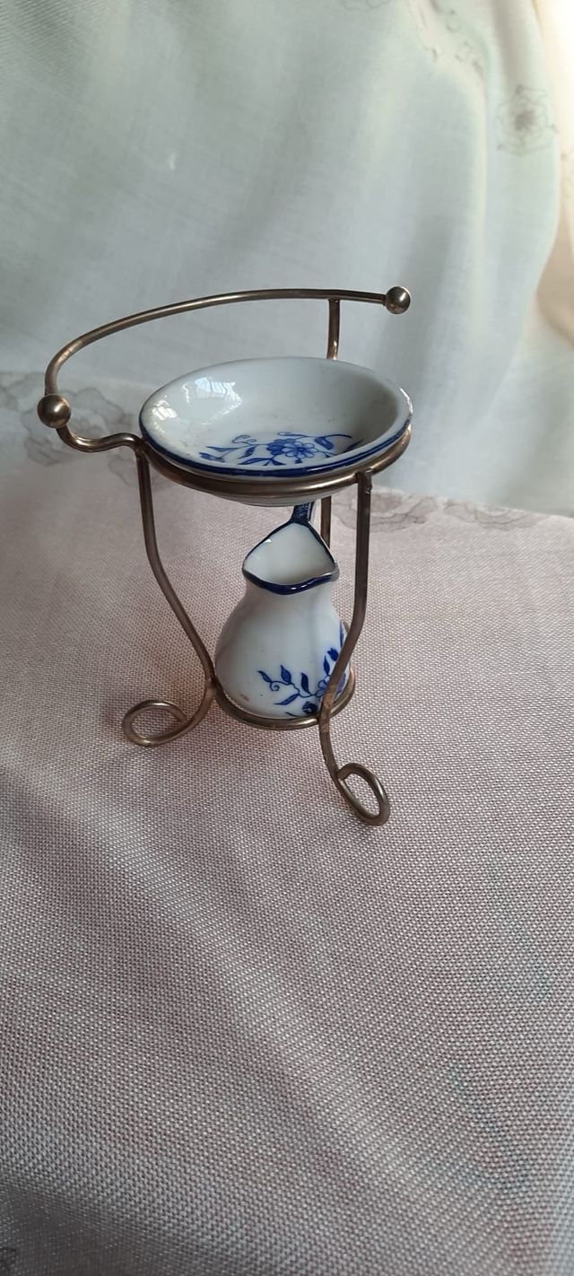 Casa de porcelana decorativa