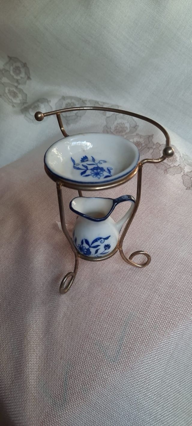 Casa de porcelana decorativa