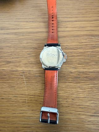 Reloj Hugo Boss Negro y Naranja