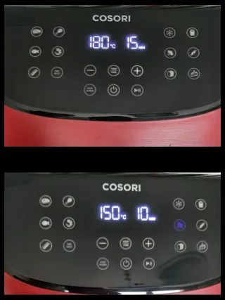 Freidora Aire Cosori 5.5L Roja