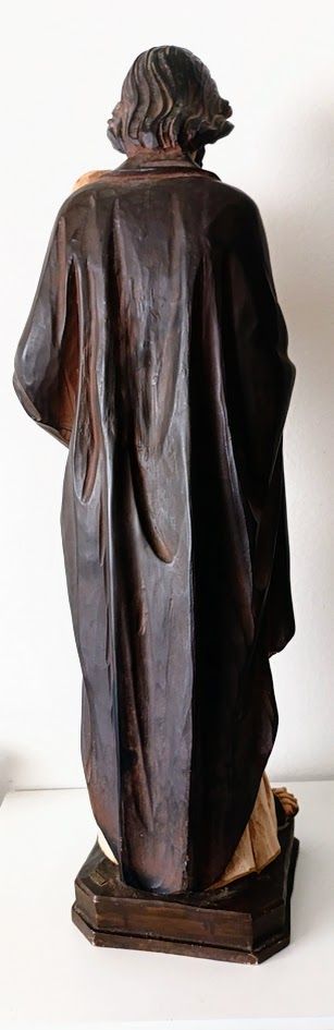 Estátua Antiga São José 58cm Século XX