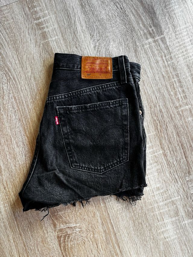 Levi's 501 Shorts Negros Talla 36