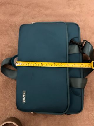 Funda portátil acolchada mosiso azul/verde