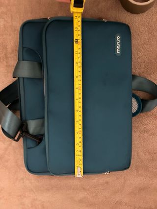 Funda portátil acolchada mosiso azul/verde